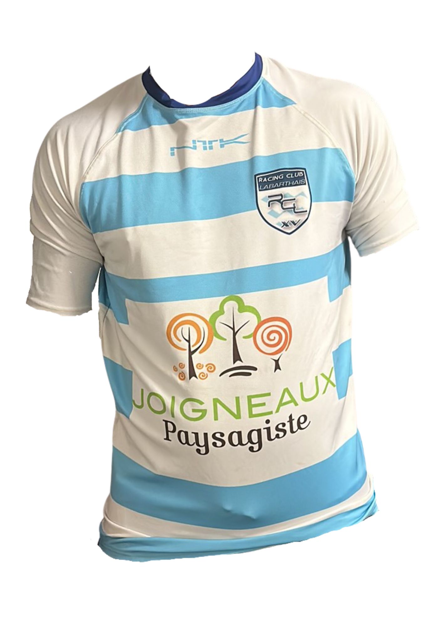 Maillot Rugby RCL racing club labarthais Porté n° 9 Labarthe